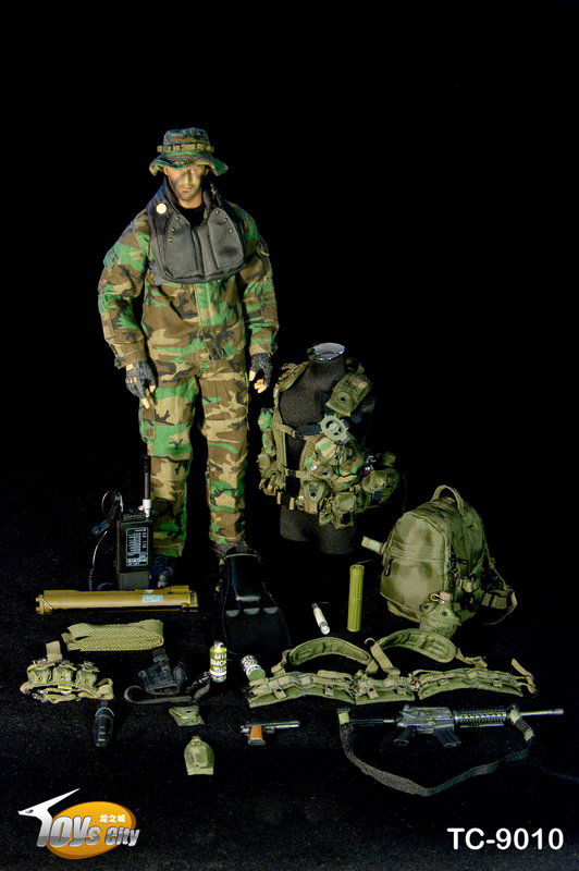The Green Face 90s US Navy Seals (Jungle Ops) image 9
