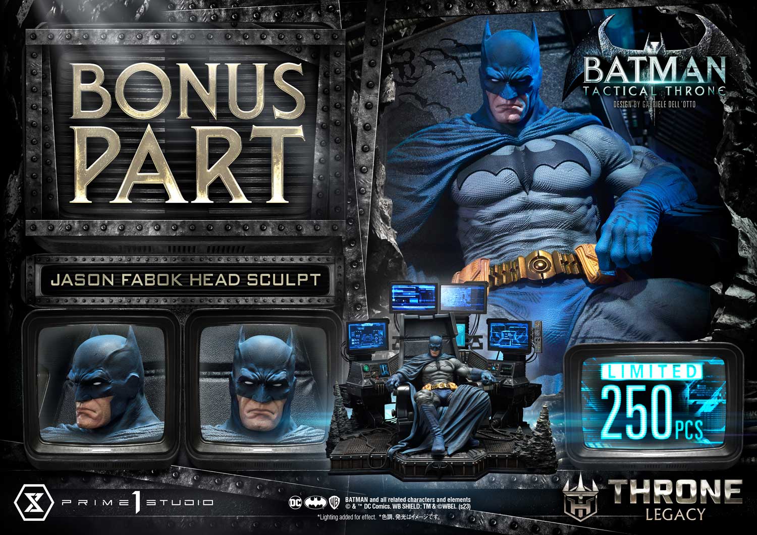Batman Tactical Throne "Design by Gabriele Dell'Otto" DX image 1