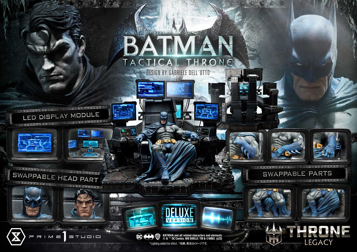 Batman Tactical Throne "Design by Gabriele Dell'Otto" DX image 8