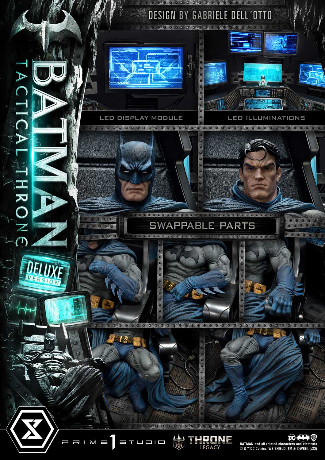 Batman Tactical Throne "Design by Gabriele Dell'Otto" DX image 9