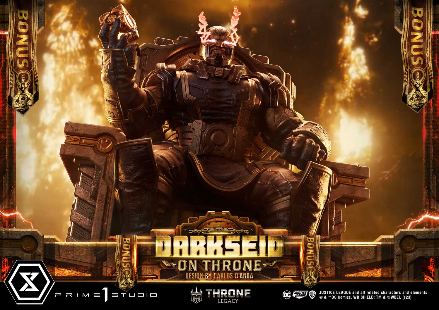 Justice League (Comics) Darkseid on Throne (Design by Carlos D'Anda) DX image 2