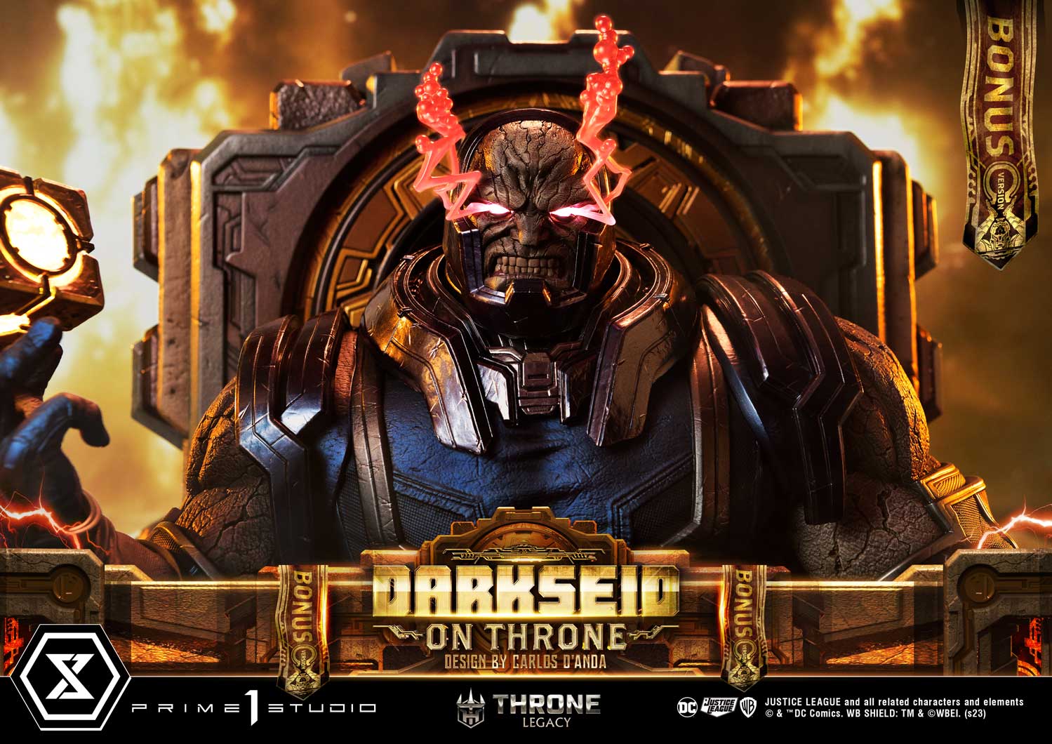 Justice League (Comics) Darkseid on Throne (Design by Carlos D'Anda) DX image 4