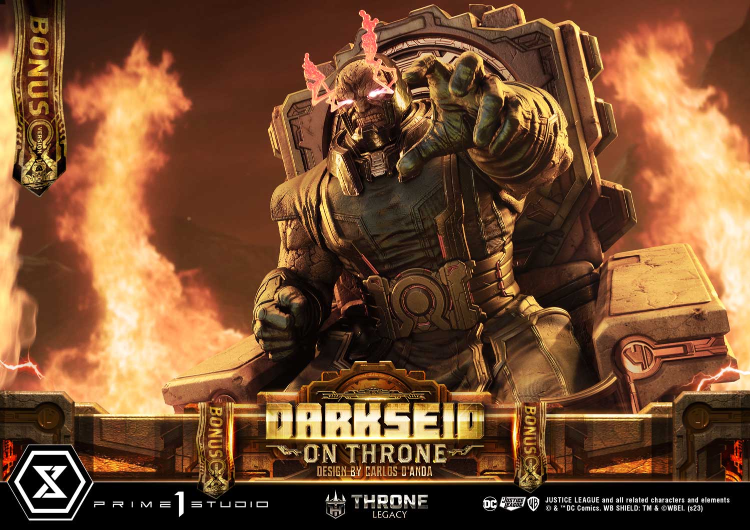 Justice League (Comics) Darkseid on Throne (Design by Carlos D'Anda) DX image 5