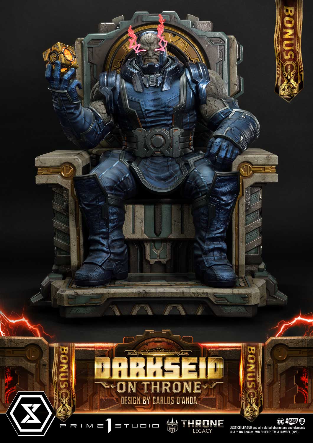 Justice League (Comics) Darkseid on Throne (Design by Carlos D'Anda) DX image 6