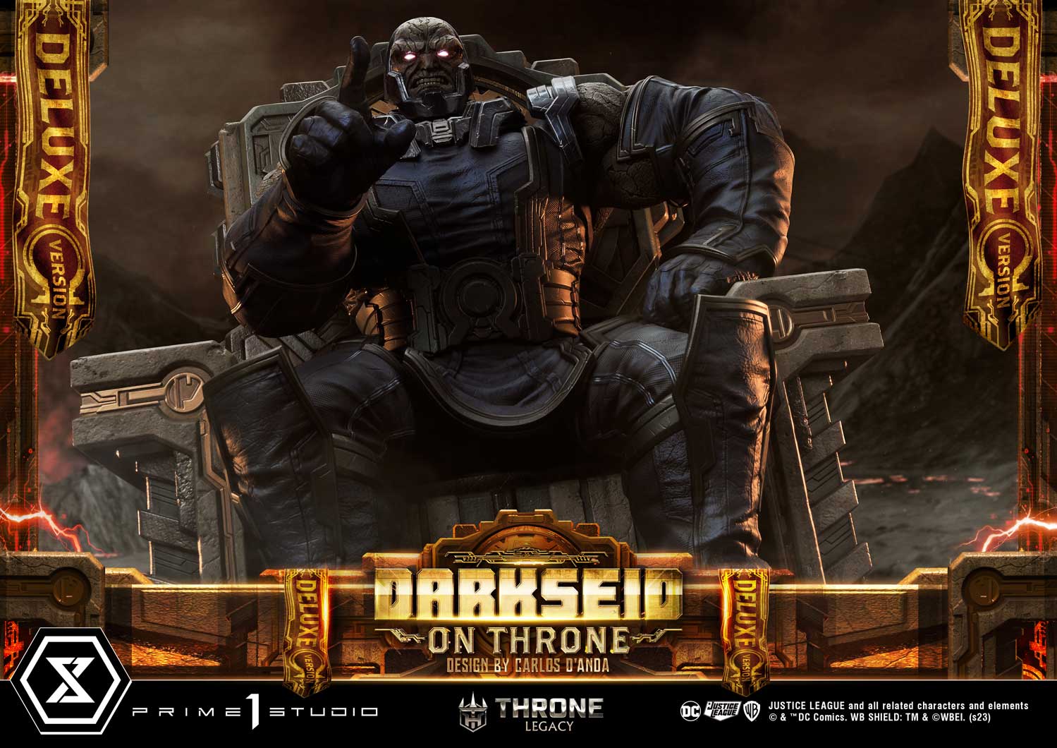Justice League (Comics) Darkseid on Throne (Design by Carlos D'Anda) DX image 9
