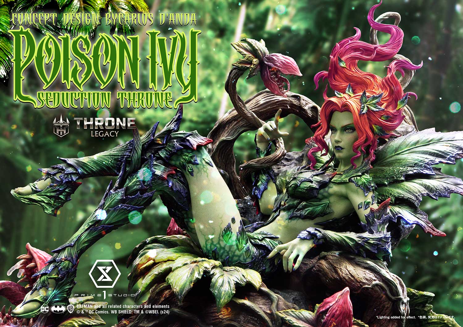 Poison Ivy Seduction Throne (Concept design by Carlos D'Anda) DX image 5