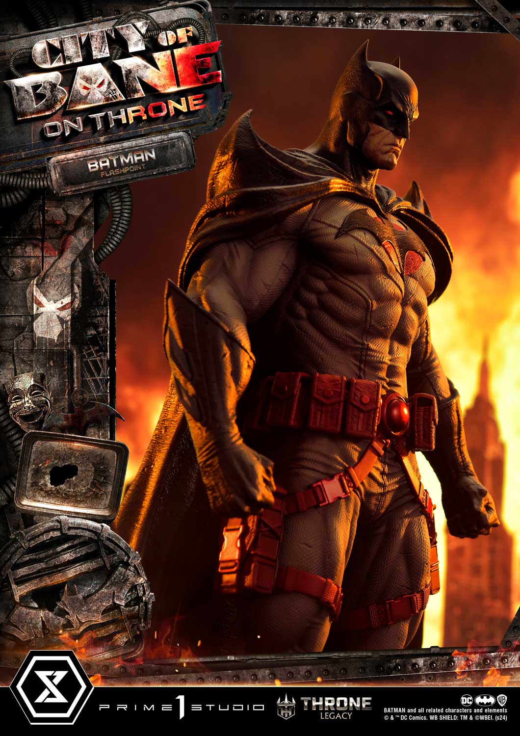 City of Bane Flashpoint Batman (Concept design by Carlos D'Anda) image 10