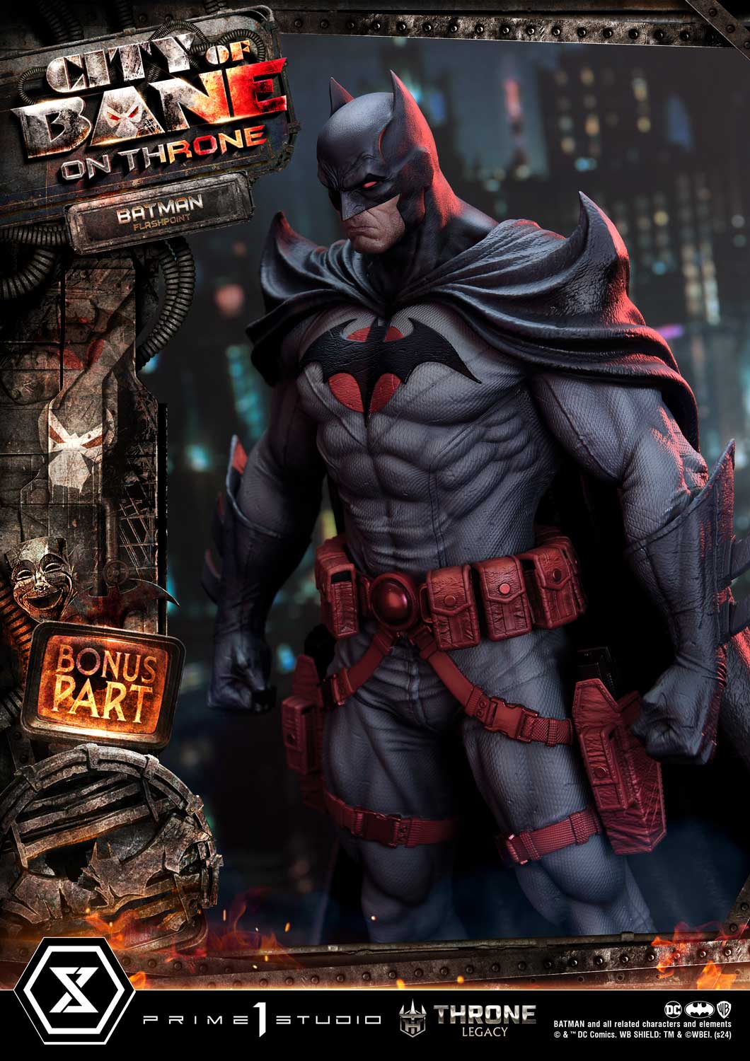 City of Bane Flashpoint Batman (Concept design by Carlos D'Anda) image 3