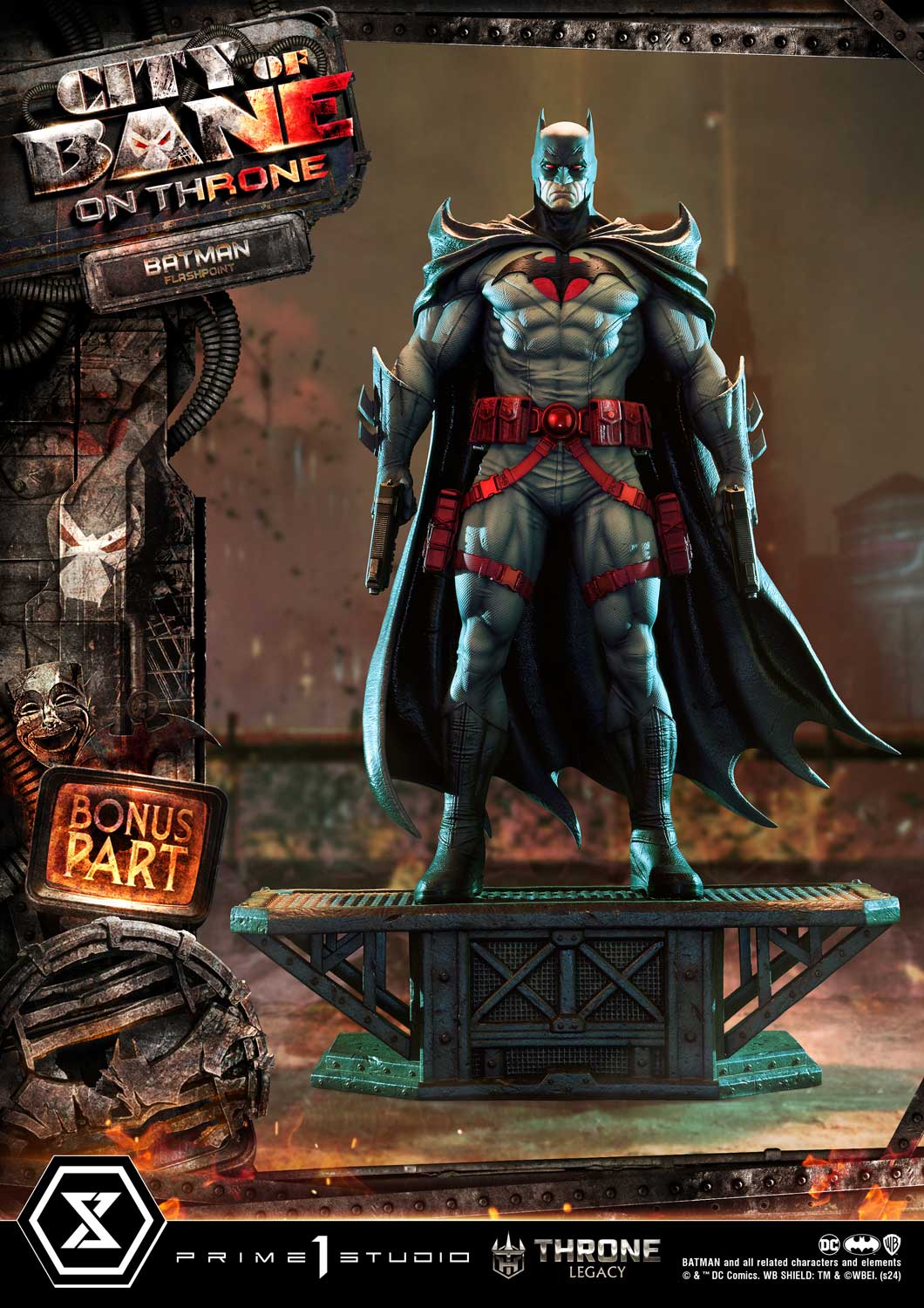 City of Bane Flashpoint Batman (Concept design by Carlos D'Anda) image 5