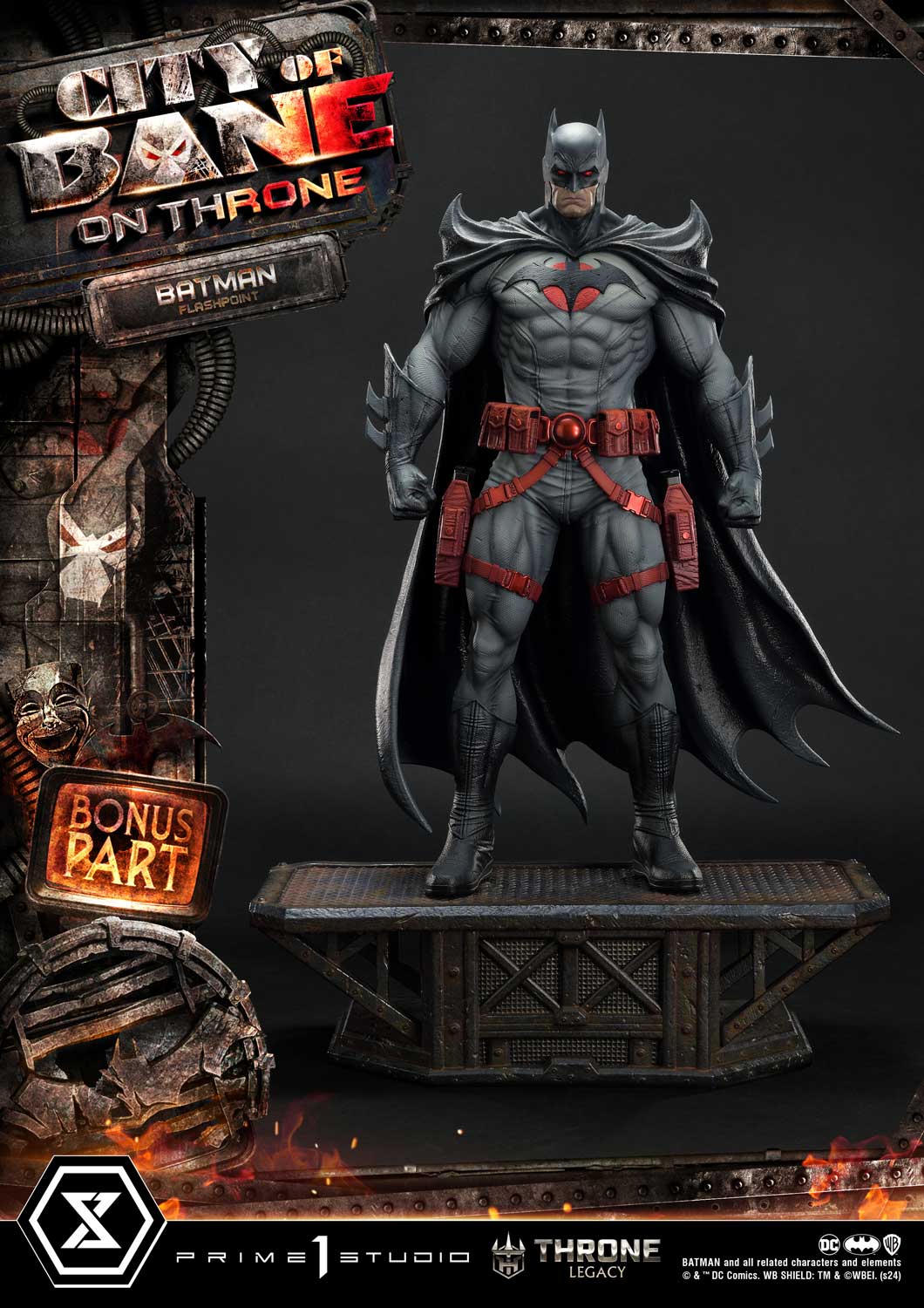 City of Bane Flashpoint Batman (Concept design by Carlos D'Anda) image 7