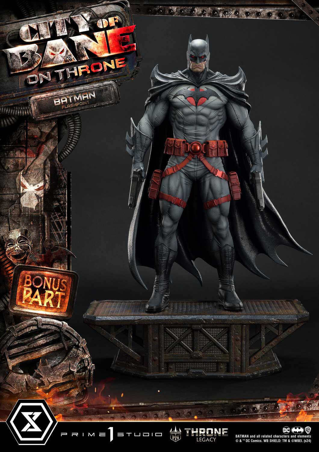 City of Bane Flashpoint Batman (Concept design by Carlos D'Anda) image 8