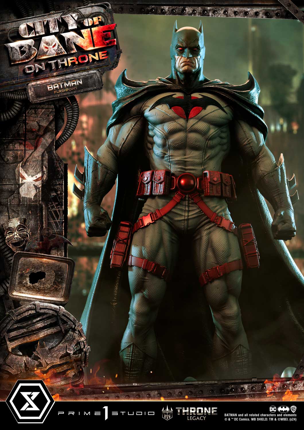City of Bane Flashpoint Batman (Concept design by Carlos D'Anda) image 9