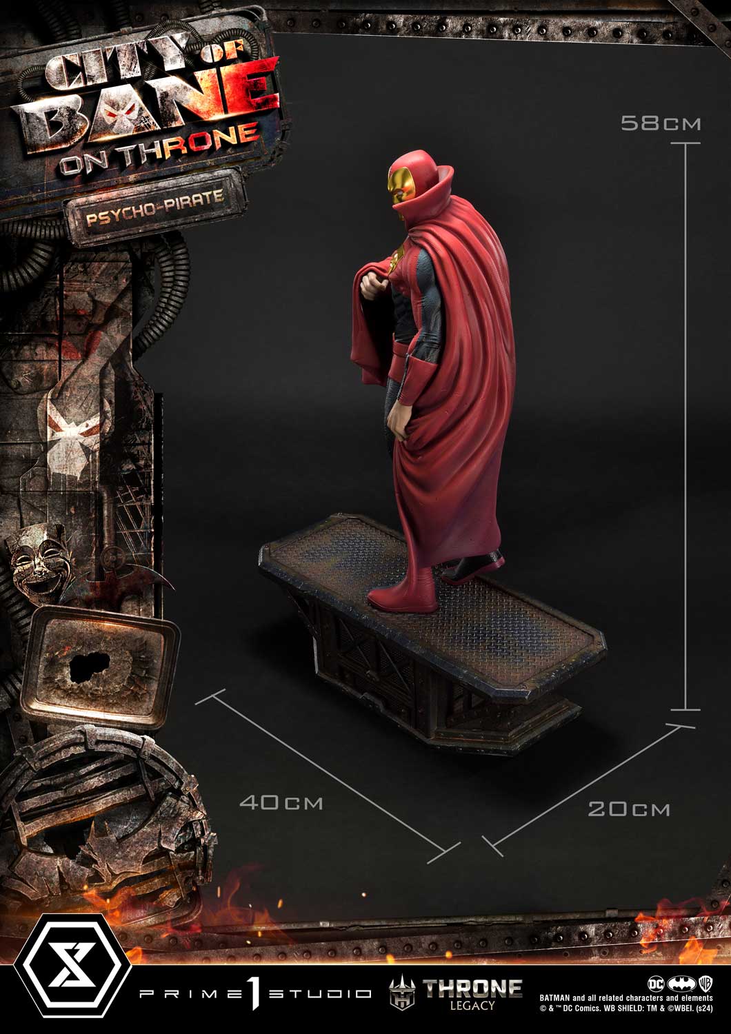 City of Bane Psycho-Pirate (Concept design by Carlos D'Anda) image 6
