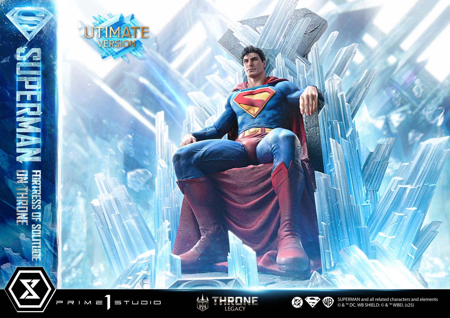 Superman (Comics) Superman Fortress of Solitude on Throne (Design by Gabriele Dell'Otto) Ultimate image 2