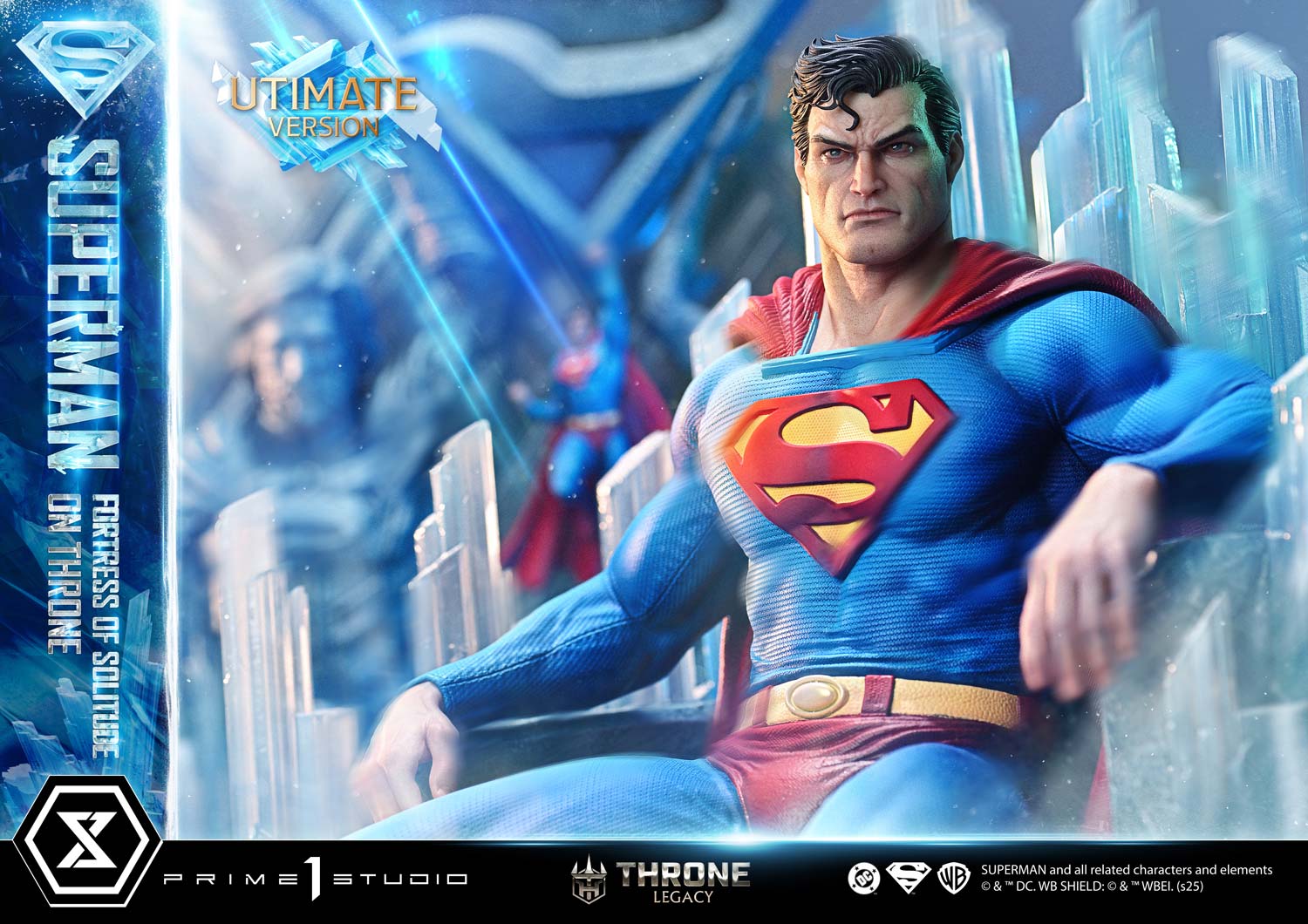 Superman (Comics) Superman Fortress of Solitude on Throne (Design by Gabriele Dell'Otto) Ultimate image 3