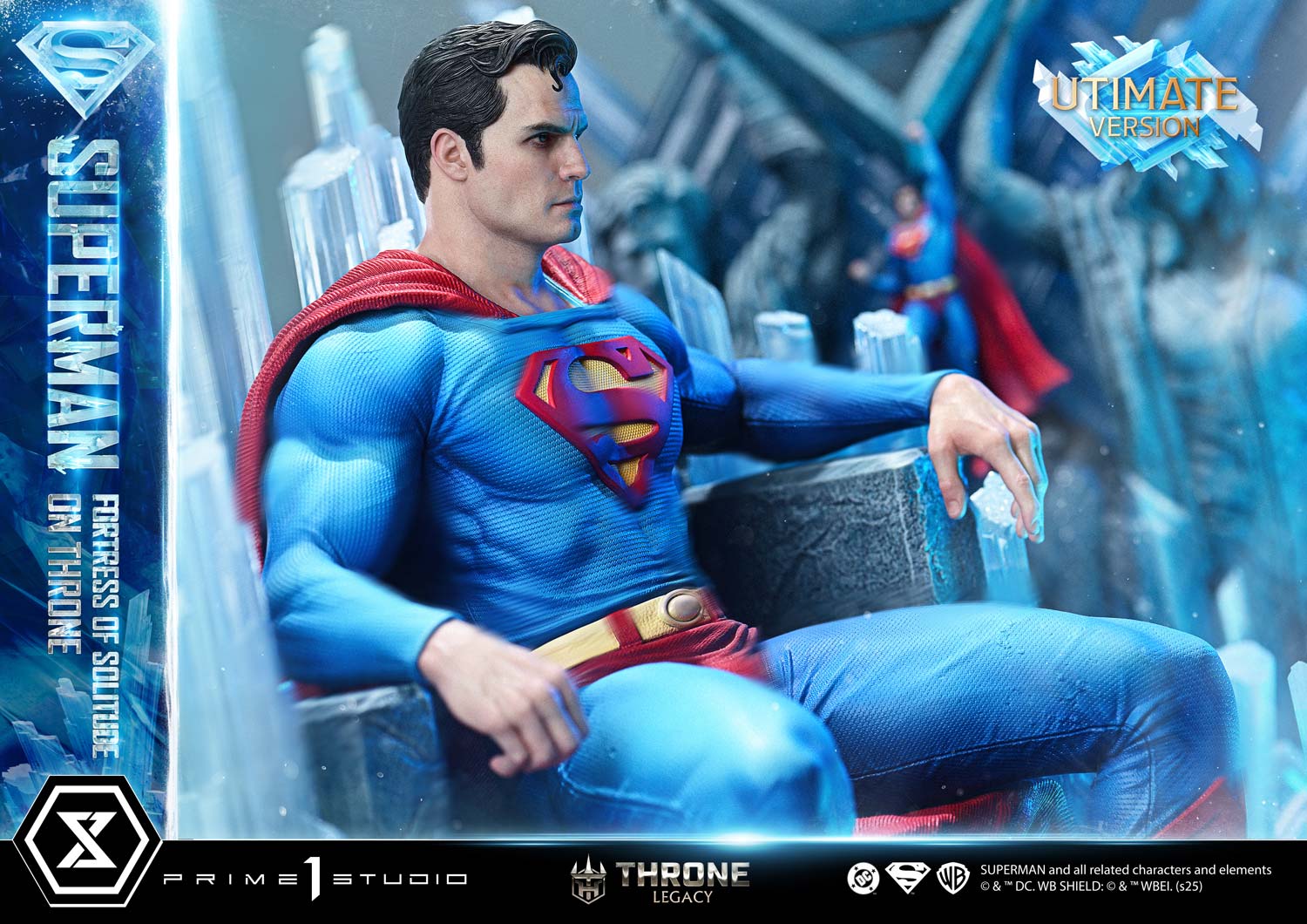 Superman (Comics) Superman Fortress of Solitude on Throne (Design by Gabriele Dell'Otto) Ultimate image 4