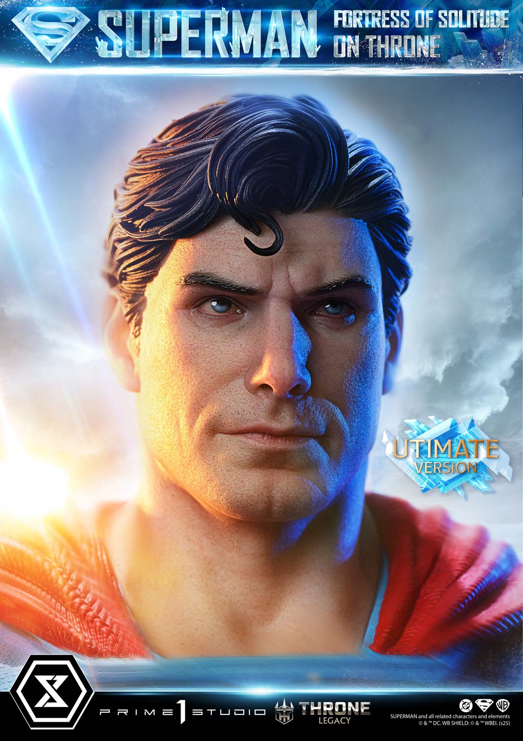 Superman (Comics) Superman Fortress of Solitude on Throne (Design by Gabriele Dell'Otto) Ultimate image 5