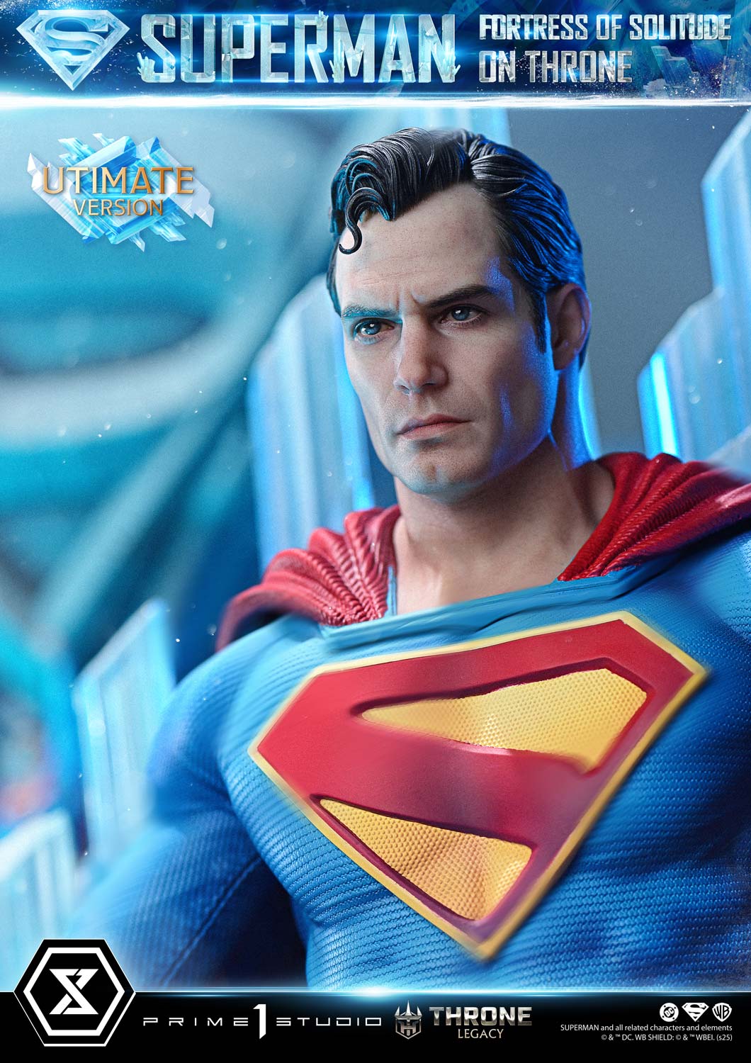 Superman (Comics) Superman Fortress of Solitude on Throne (Design by Gabriele Dell'Otto) Ultimate image 7