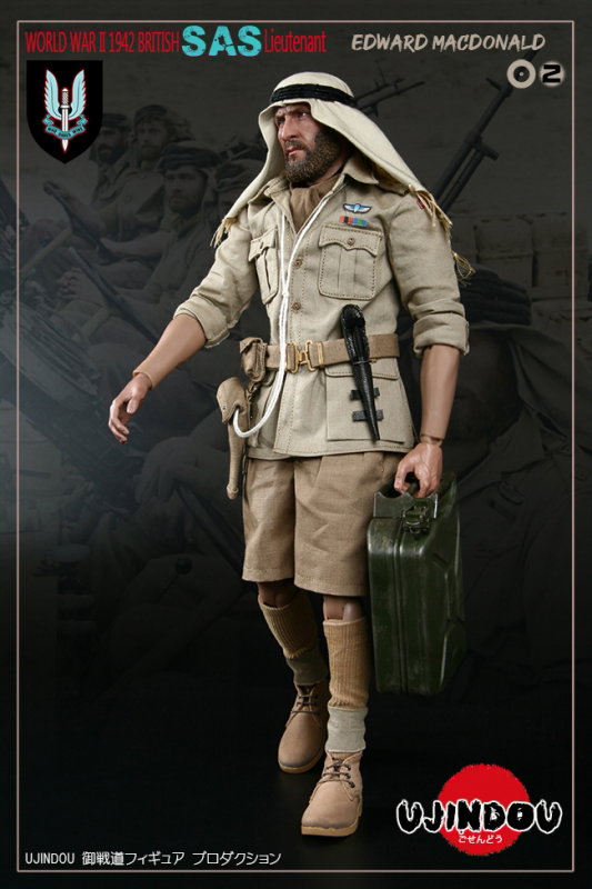 WWII British SAS Lieutenant - Edward Macdonald 1942 image 10
