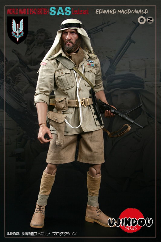 WWII British SAS Lieutenant - Edward Macdonald 1942 image 3