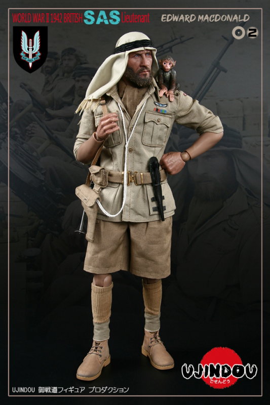 WWII British SAS Lieutenant - Edward Macdonald 1942 image 5