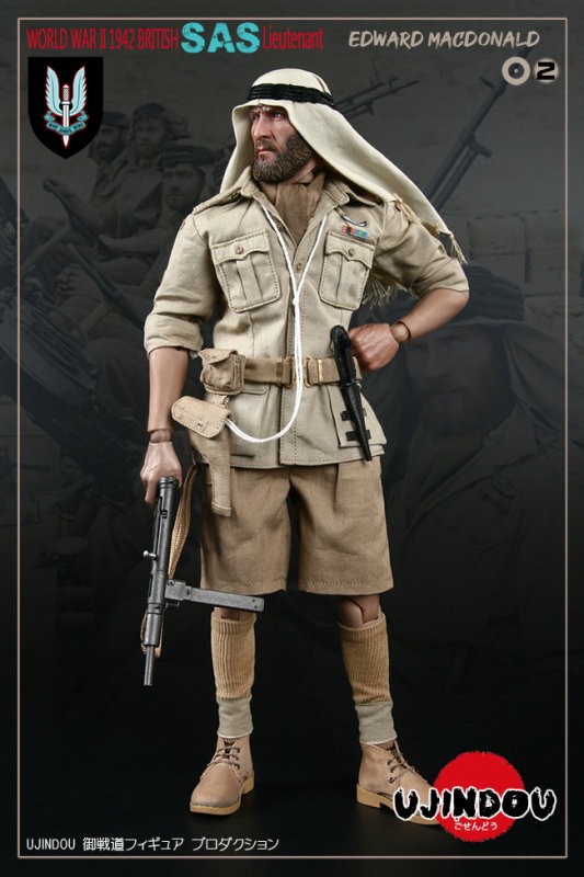 WWII British SAS Lieutenant - Edward Macdonald 1942 image 6