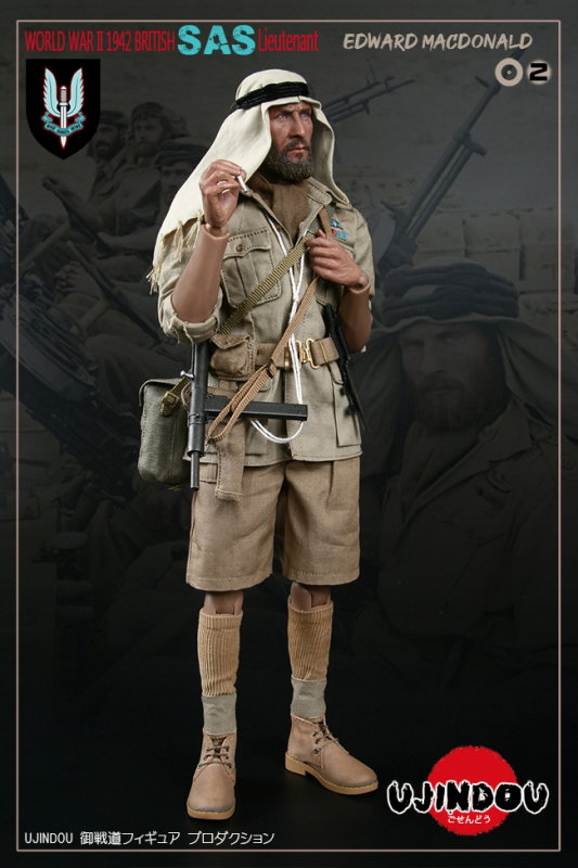 WWII British SAS Lieutenant - Edward Macdonald 1942 image 7