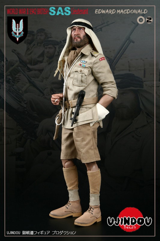 WWII British SAS Lieutenant - Edward Macdonald 1942 image 8