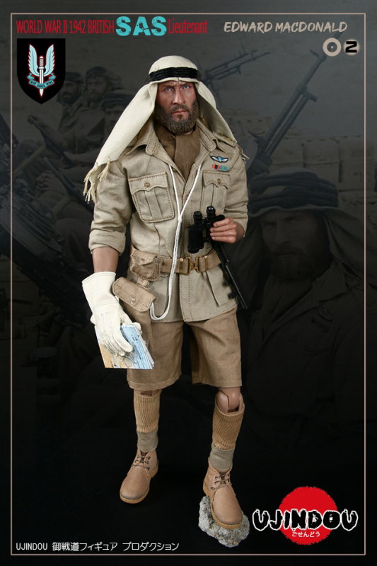 WWII British SAS Lieutenant - Edward Macdonald 1942 image 9