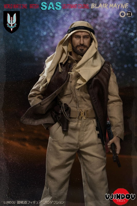 WWII 1942 British SAS - Lieutenant Colonel Blair Mayne image 6