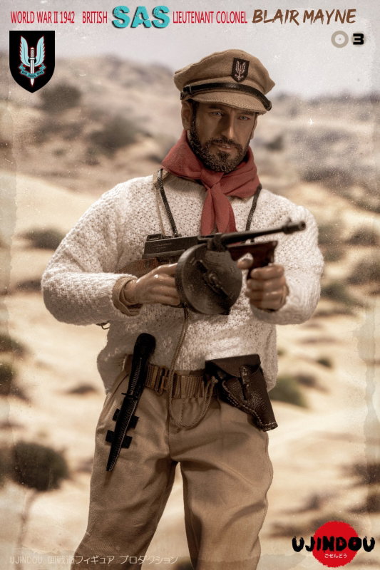 WWII 1942 British SAS - Lieutenant Colonel Blair Mayne image 9