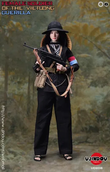 Female Soldier Of The Vietcong Guerilla