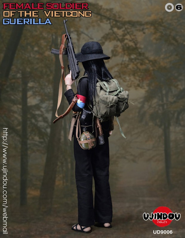 Female Soldier Of The Vietcong Guerilla image 9