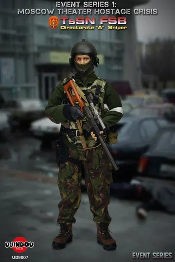 Event Series 1 Moscow Theater Hostage Crisis - TSSN FSB Directorate A Sniper