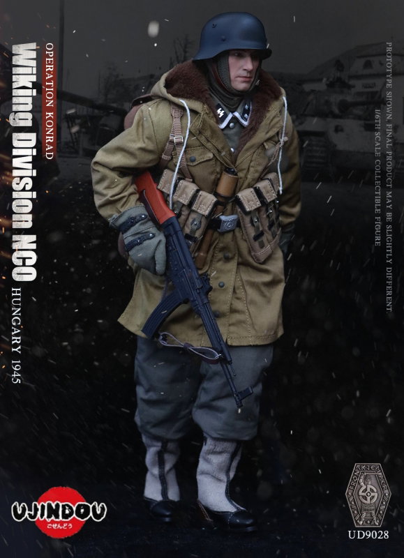 Hungary 1945 - Operation Konrad Wiking Division NCO image 2
