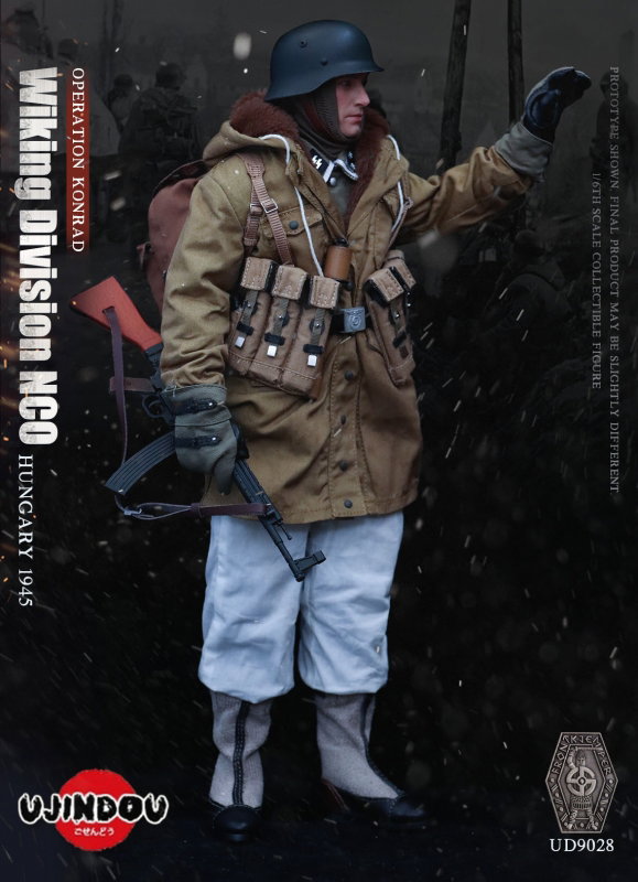 Hungary 1945 - Operation Konrad Wiking Division NCO image 3