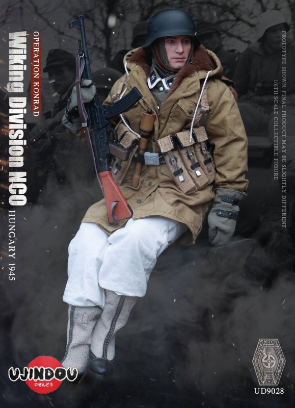 Hungary 1945 - Operation Konrad Wiking Division NCO image 4