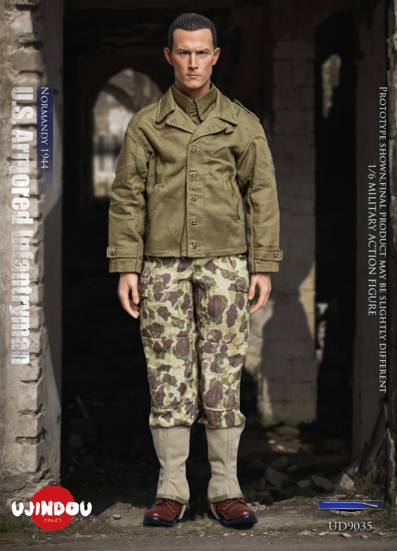 US Armored Infantryman Normandy 1944 image 10