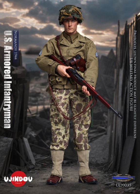 US Armored Infantryman Normandy 1944 image 2