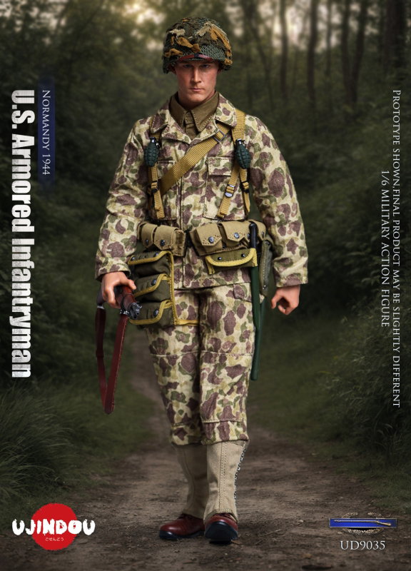 US Armored Infantryman Normandy 1944 image 4