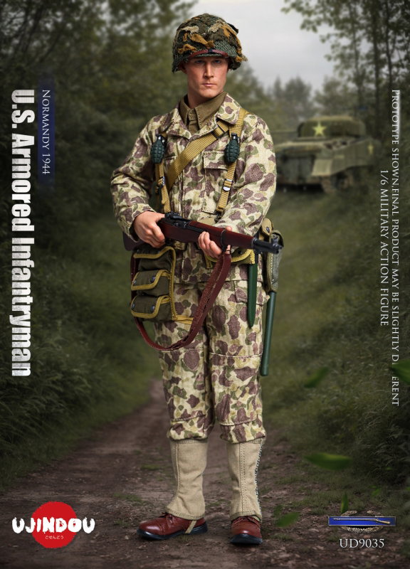 US Armored Infantryman Normandy 1944 image 5