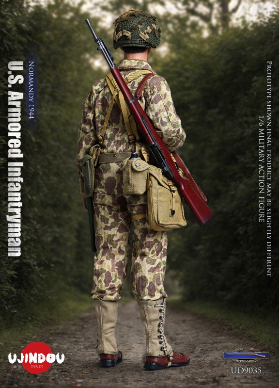 US Armored Infantryman Normandy 1944 image 6