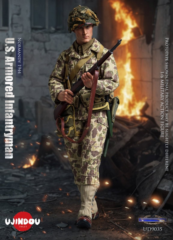 US Armored Infantryman Normandy 1944 image 7
