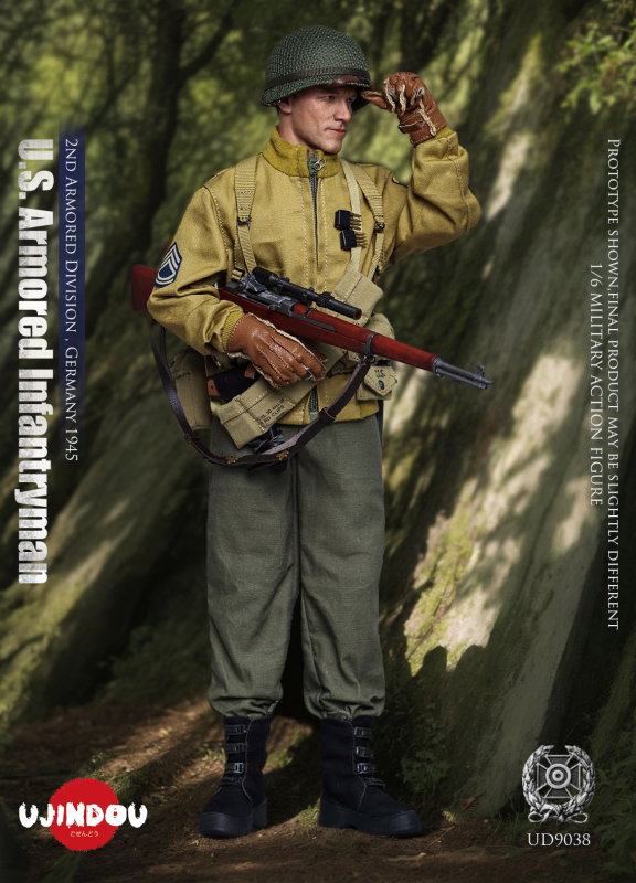 2nd Armored Division Germany 1945 - U.S. Army Armored Infantryman image 10