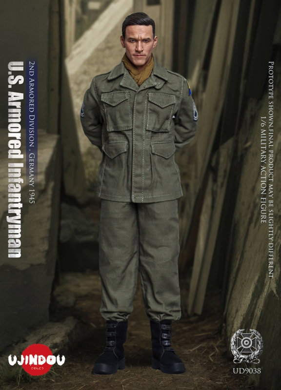 2nd Armored Division Germany 1945 - U.S. Army Armored Infantryman image 4