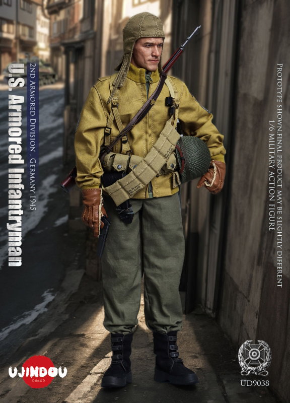 2nd Armored Division Germany 1945 - U.S. Army Armored Infantryman image 6