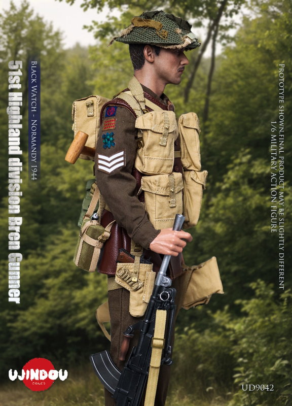 Black Watch Normandy 1944 - 51st Highland Division Bren Gunner image 10
