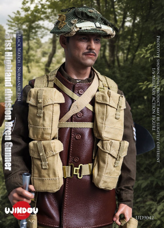 Black Watch Normandy 1944 - 51st Highland Division Bren Gunner image 5