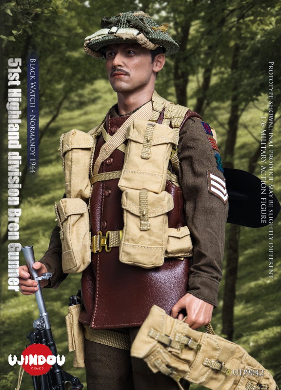Black Watch Normandy 1944 - 51st Highland Division Bren Gunner image 7