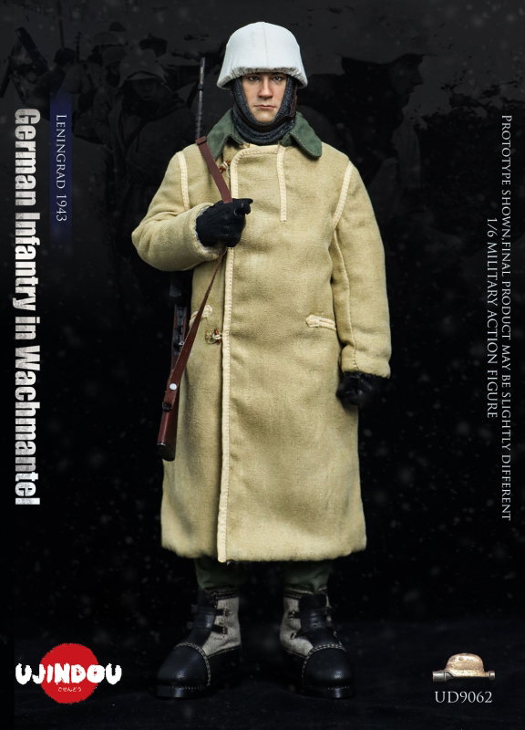 WWII German Infantry in Wachmantel - Leningrad 1943 image 1
